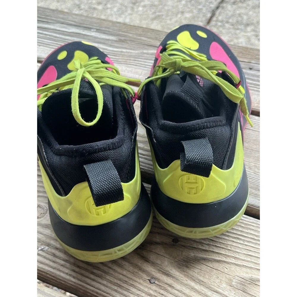 adidas Harden Stepback 2 Basketball Shoes Men’s 11 Black Pink Neon GZ2955